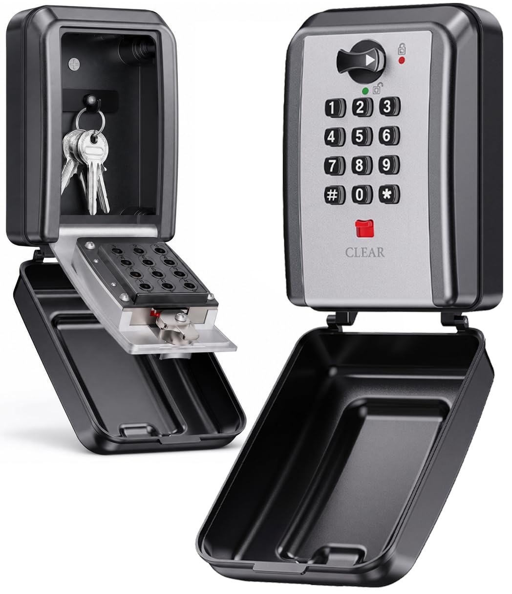 Large Push-Button Key Safe by Landlord Direct Supplies